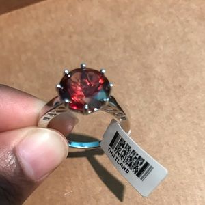 NWT❗️Red & Silver ring